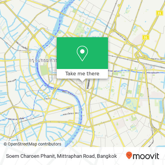 Soem Charoen Phanit, Mittraphan Road map