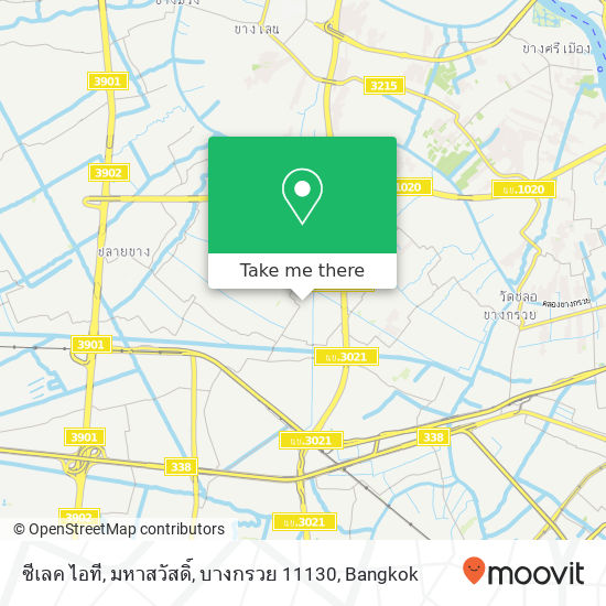 ซีเลค ไอที, มหาสวัสดิ์, บางกรวย 11130 map