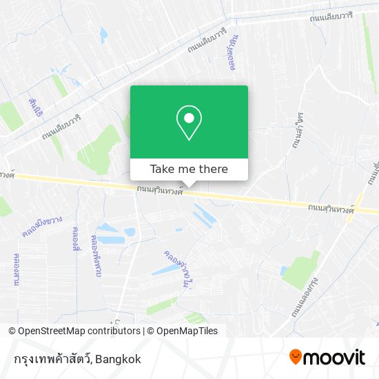 กรุงเทพค้าสัตว์ map