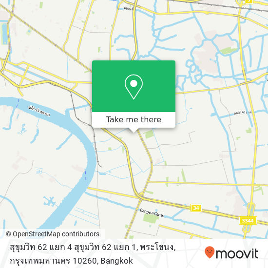 สุขุมวิท 62 แยก 4 สุขุมวิท 62 แยก 1, พระโขนง, กรุงเทพมหานคร 10260 map