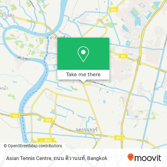 Asian Tennis Centre, ถนน ติวานนท์ map