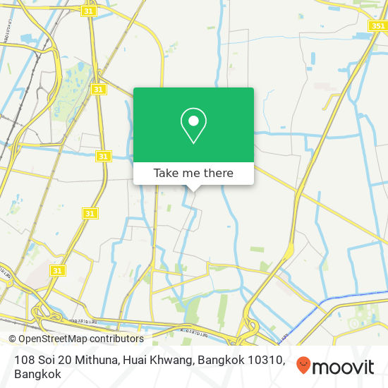 108 Soi 20 Mithuna, Huai Khwang, Bangkok 10310 map