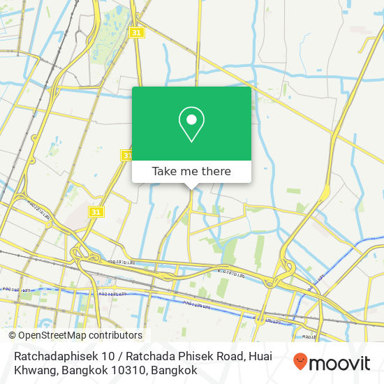 Ratchadaphisek 10 / Ratchada Phisek Road, Huai Khwang, Bangkok 10310 map