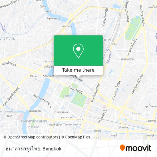 ธนาคารกรุงไทย map