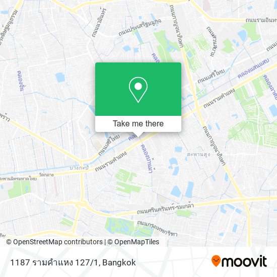 1187 รามคำแหง 127/1 map