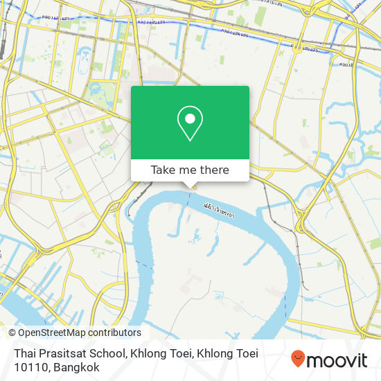 Thai Prasitsat School, Khlong Toei, Khlong Toei 10110 map