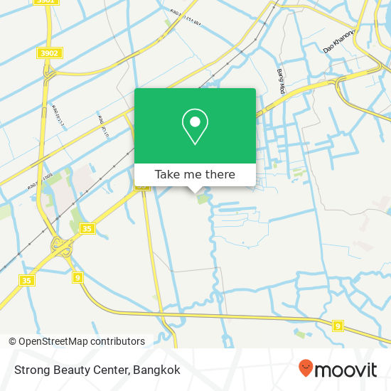 Strong Beauty Center map