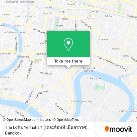 The Lofts Yennakart (เดอะล็อฟท์ เย็นอากาศ) map