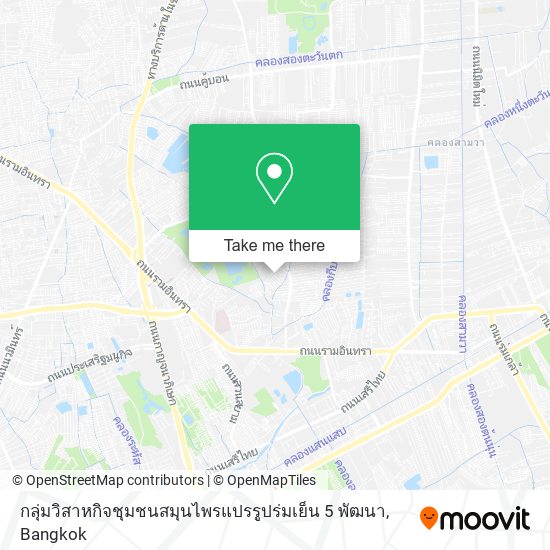 กลุ่มวิสาหกิจชุมชนสมุนไพรแปรรูปร่มเย็น 5 พัฒนา map