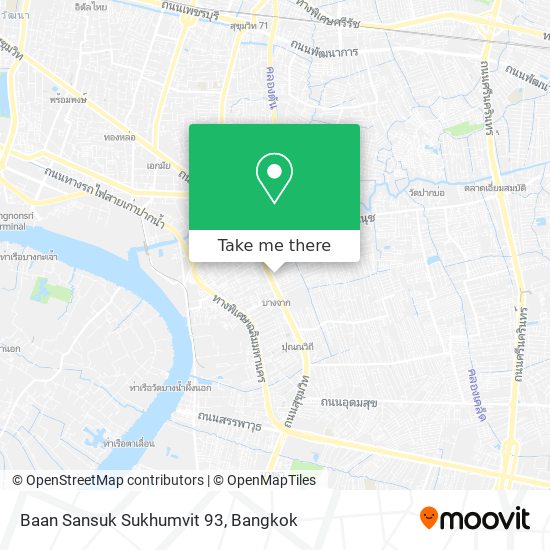 Baan Sansuk Sukhumvit 93 map
