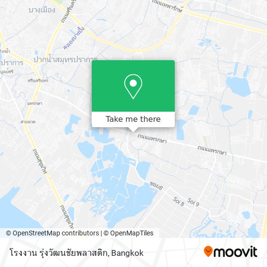 โรงงาน รุ่งวัฒนชัยพลาสติก map