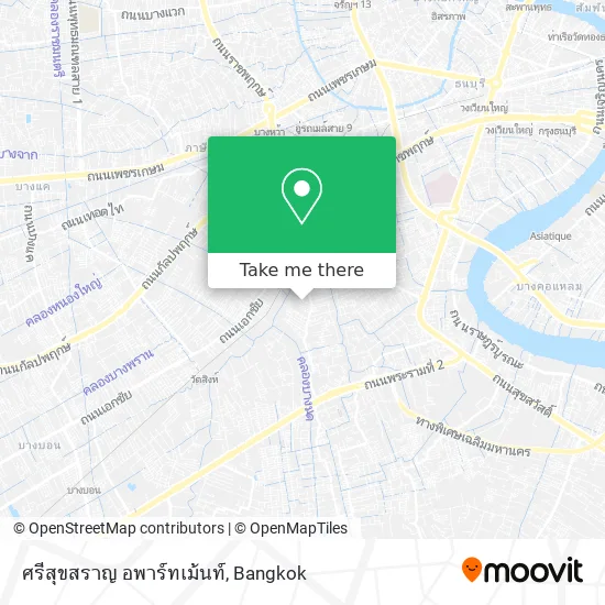 ศรีสุขสราญ อพาร์ทเม้นท์ map