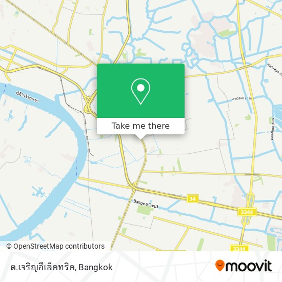 ต.เจริญอีเล็คทริค map