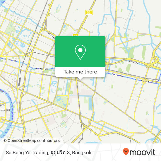 Sa Bang Ya Trading, สุขุมวิท 3 map