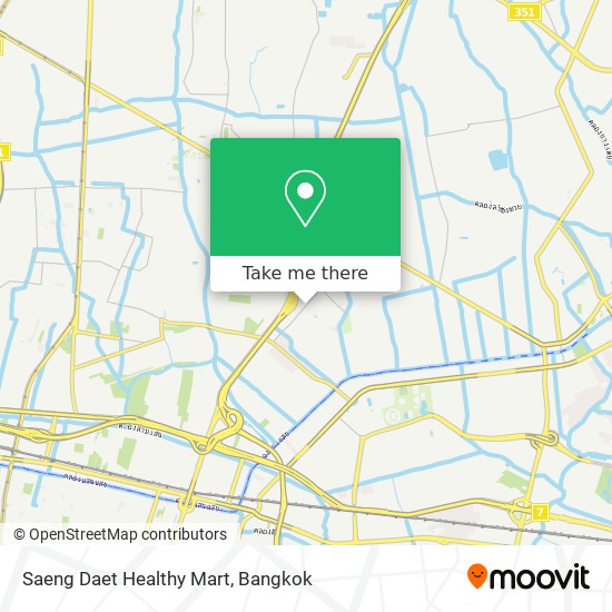 Saeng Daet Healthy Mart map