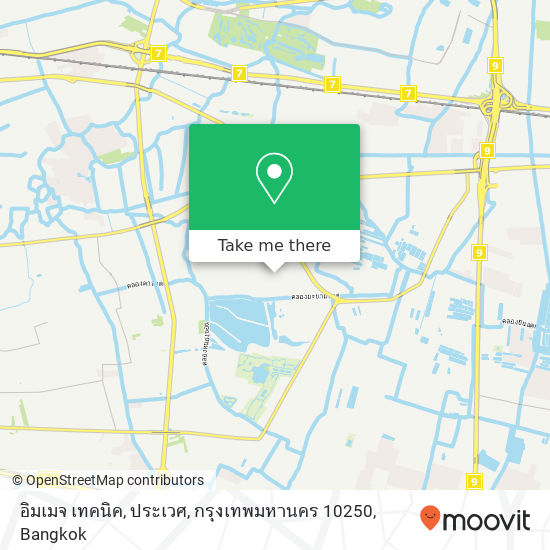 อิมเมจ เทคนิค, ประเวศ, กรุงเทพมหานคร 10250 map