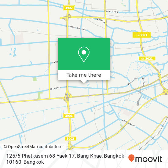 125 / 6 Phetkasem 68 Yaek 17, Bang Khae, Bangkok 10160 map