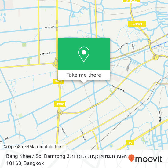 Bang Khae / Soi Damrong 3, บางแค, กรุงเทพมหานคร 10160 map