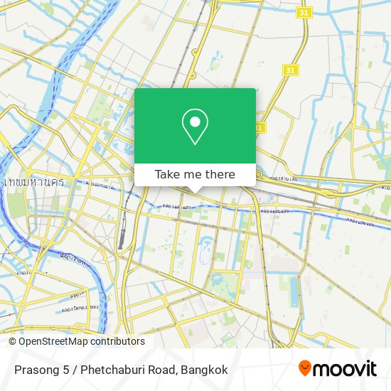 Prasong 5 / Phetchaburi Road map