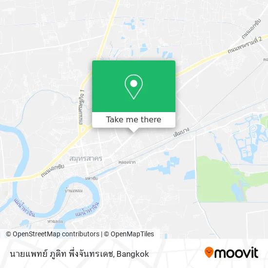 นายแพทย์ ภูดิท พึ่งจันทรเดช map