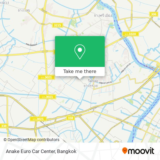 Anake Euro Car Center map