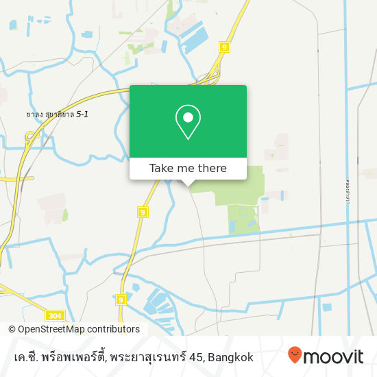 เค.ซี. พร็อพเพอร์ตี้, พระยาสุเรนทร์ 45 map