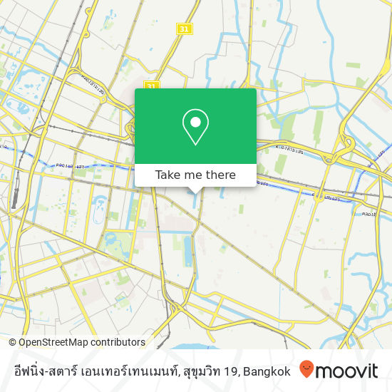 อีฟนิ่ง-สตาร์ เอนเทอร์เทนเมนท์, สุขุมวิท 19 map