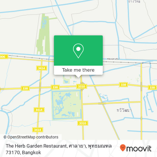 The Herb Garden Restaurant, ศาลายา, พุทธมณฑล 73170 map