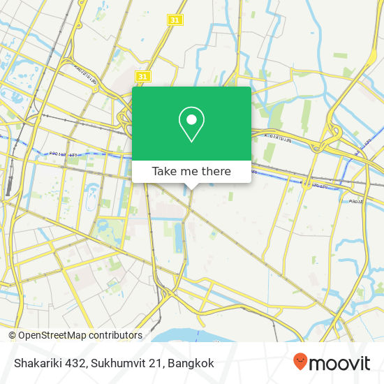 Shakariki 432, Sukhumvit 21 map