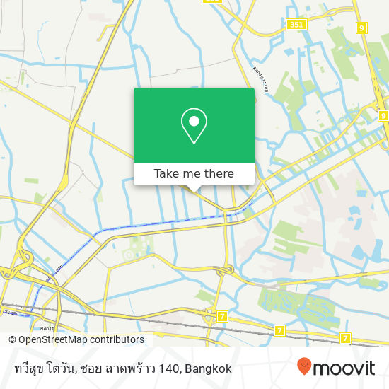 ทวีสุข โตวัน, ซอย ลาดพร้าว 140 map