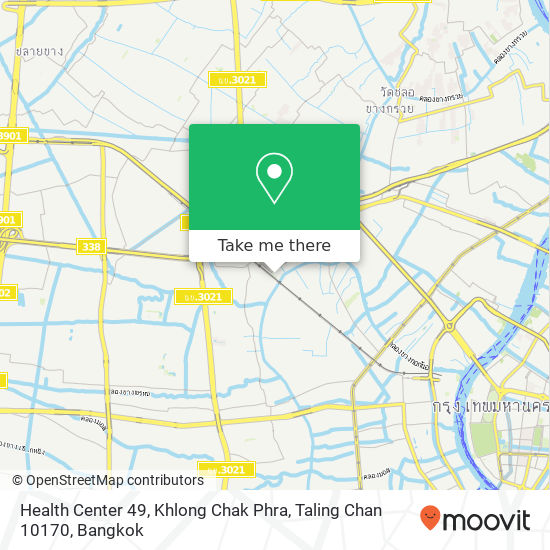 Health Center 49, Khlong Chak Phra, Taling Chan 10170 map