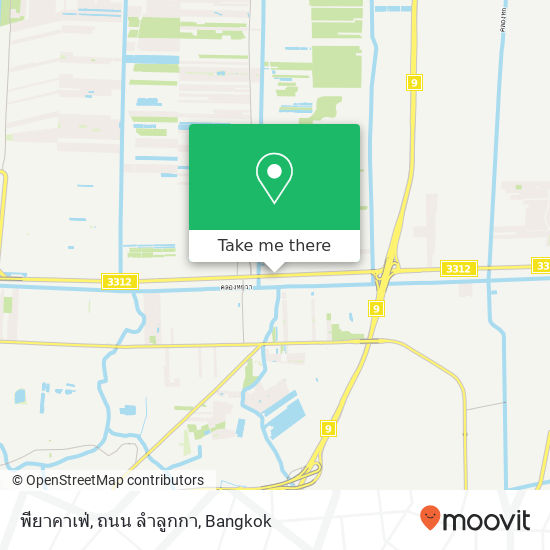 พียาคาเฟ่, ถนน ลำลูกกา map