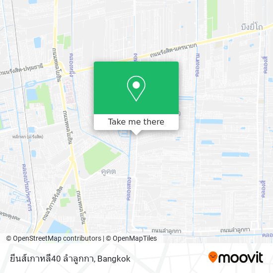 ยีนส์เกาหลี40 ลำลูกกา map