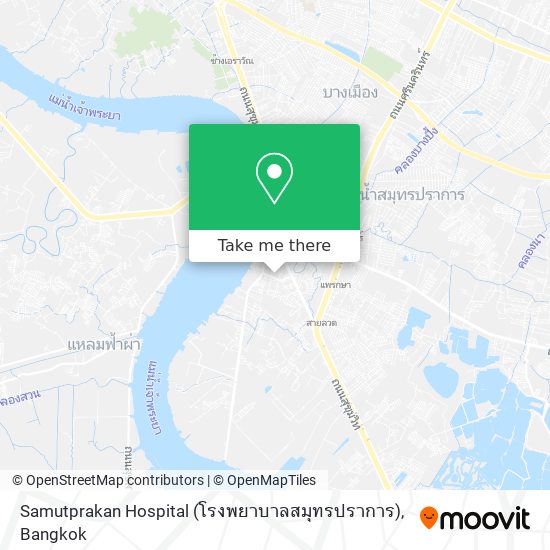 Samutprakan Hospital (โรงพยาบาลสมุทรปราการ) map