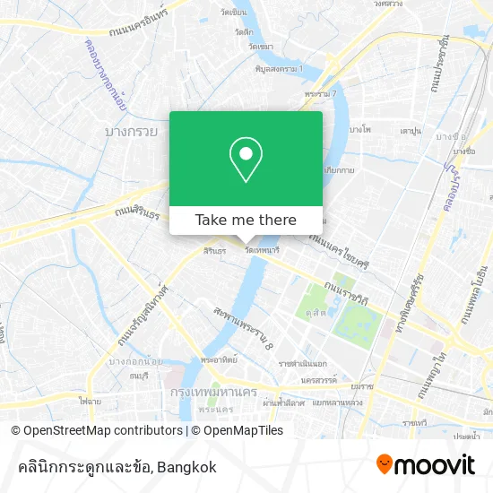 คลินิกกระดูกและข้อ map