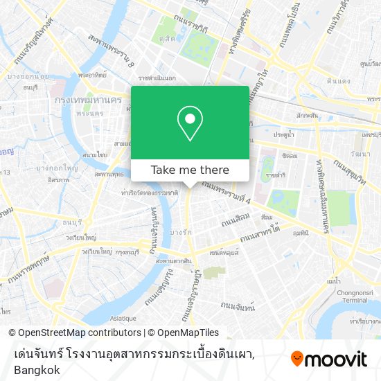 เด่นจันทร์ โรงงานอุตสาหกรรมกระเบื้องดินเผา map