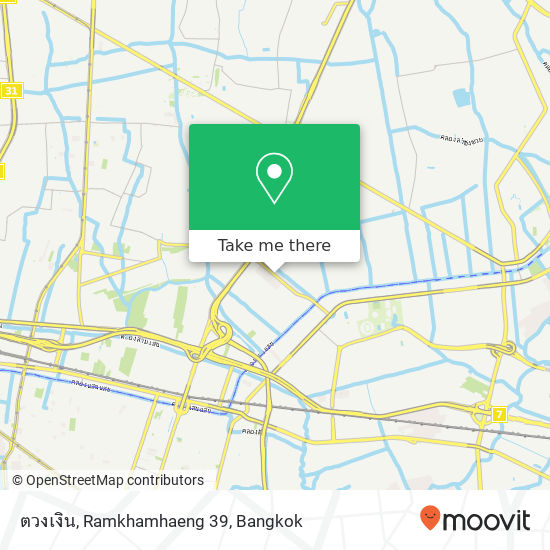 ตวงเงิน, Ramkhamhaeng 39 map