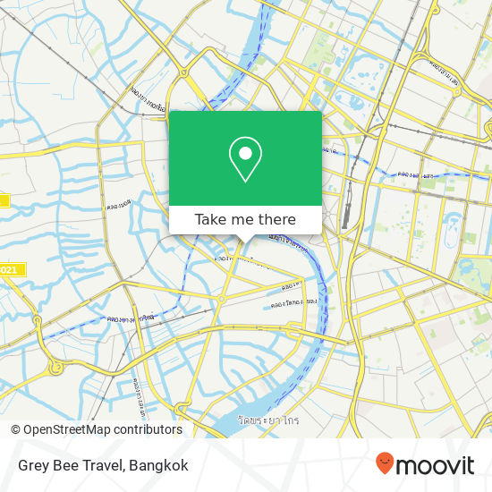 Grey Bee Travel map