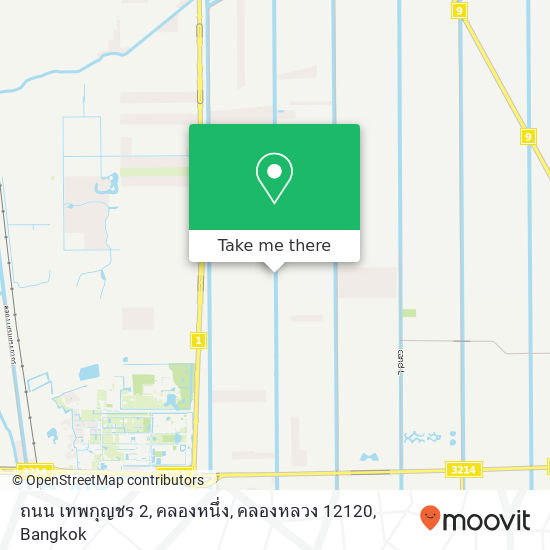 ถนน เทพกุญชร 2, คลองหนึ่ง, คลองหลวง 12120 map