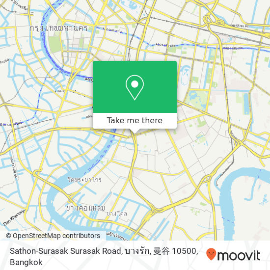 Sathon-Surasak Surasak Road, บางรัก, 曼谷 10500 map