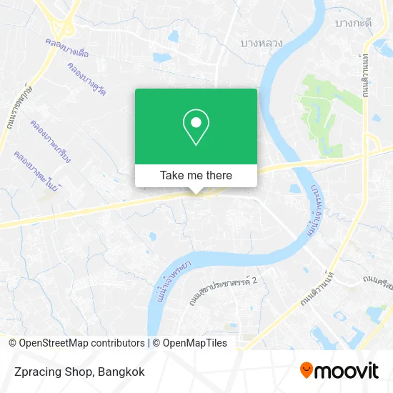 Zpracing Shop map