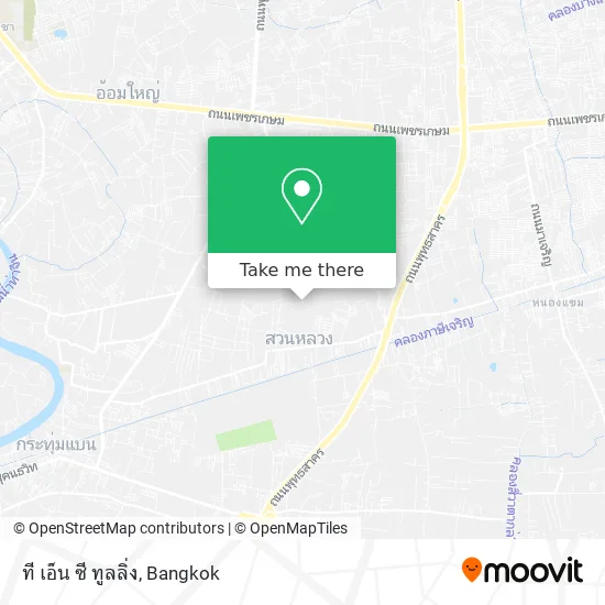 ที เอ็น ซี ทูลลิ่ง map