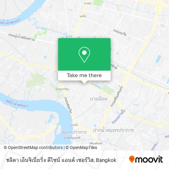 ชลิดา เอ็นจิเนียริ่ง ดีไซน์ แอนด์ เซอร์วิส map
