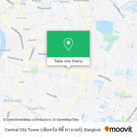 Central City Tower (เซ็นทรัล ซิตี้ ทาวเวอร์) map