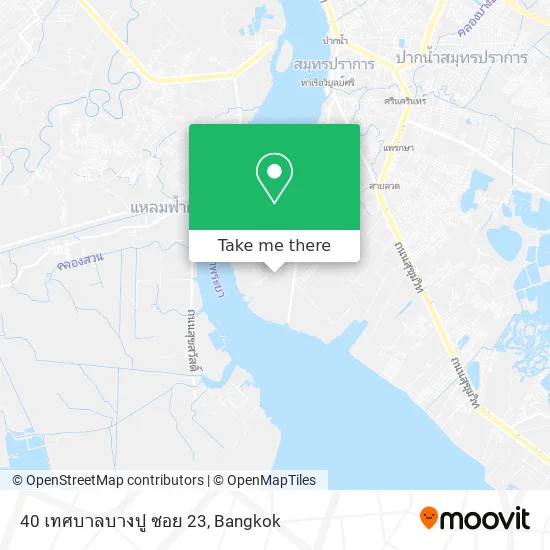 40 เทศบาลบางปู ซอย 23 map