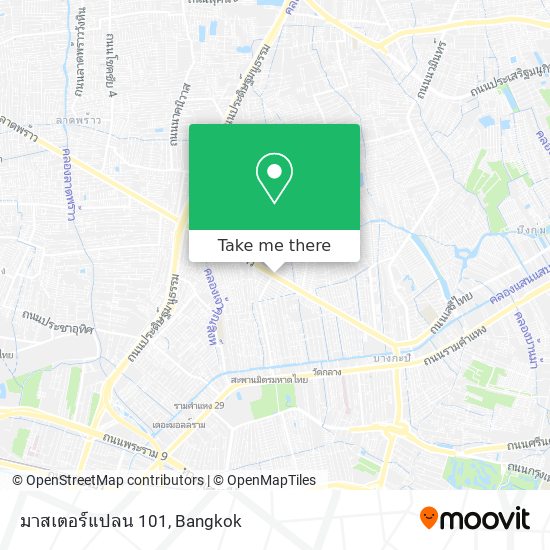 มาสเตอร์แปลน 101 map