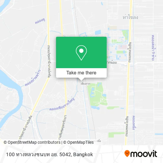100 ทางหลวงชนบท อย. 5042 map