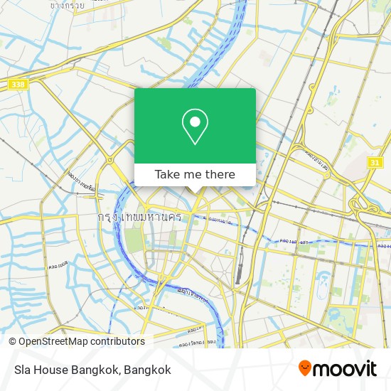 Sla House Bangkok map