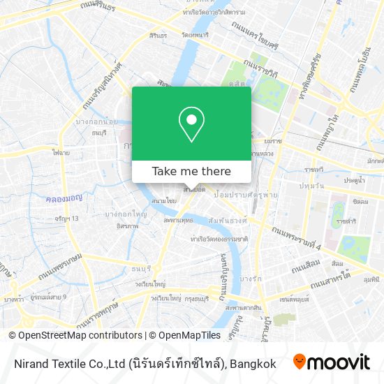 Nirand Textile Co.,Ltd (นิรันดร์เท็กซ์ไทล์) map