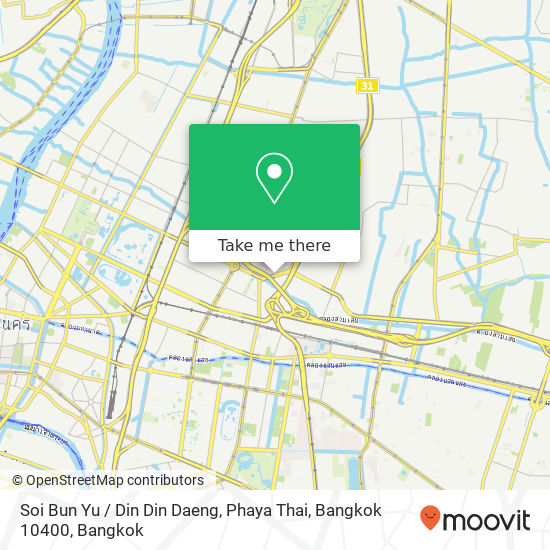 Soi Bun Yu / Din Din Daeng, Phaya Thai, Bangkok 10400 map